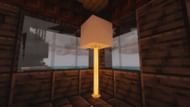 An example of a modern lamp (Image via Minecraft)